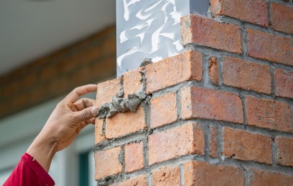 Brick Pillar Repair in Wentzville