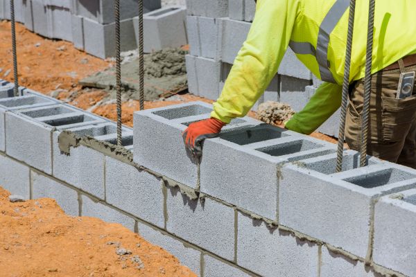 Concrete Blocks Installation in Wentzville