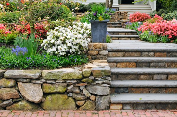 Stone Stairs Repair in Wentzville