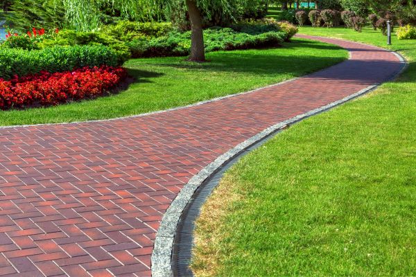 Brick Walkway Installation in Wentzville