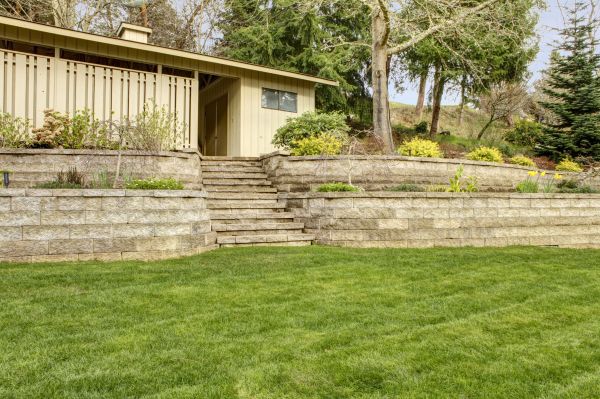 Retaining Wall Construction in Wentzville