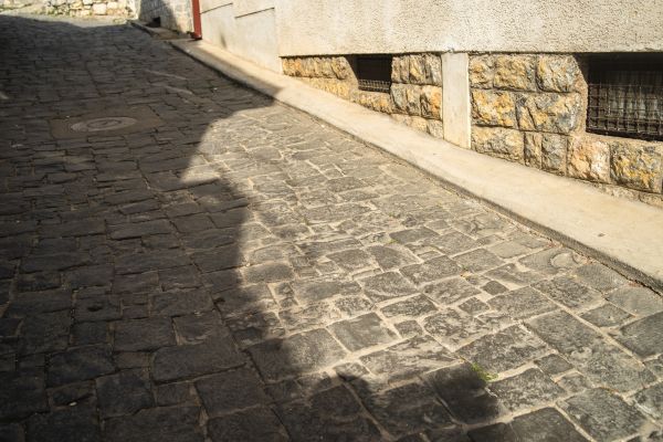 Stone Sidewalk Repair in Wentzville