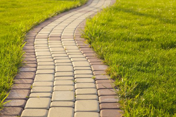 Sidewalk Brick Repair in Wentzville