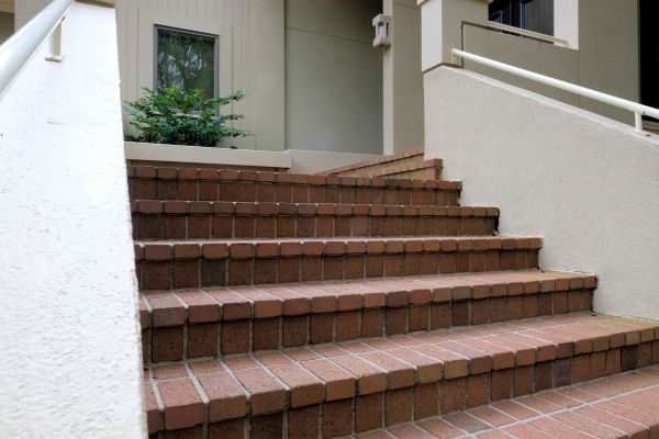 Entryway Brick Repair in Wentzville