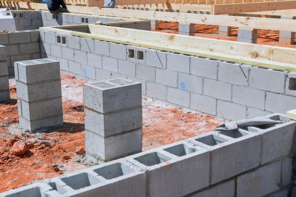 Block Foundation Installation in Wentzville